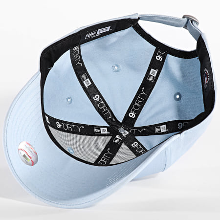 New Era - Gorra de mujer League Essential 9Forty NY 60565227 Azul claro