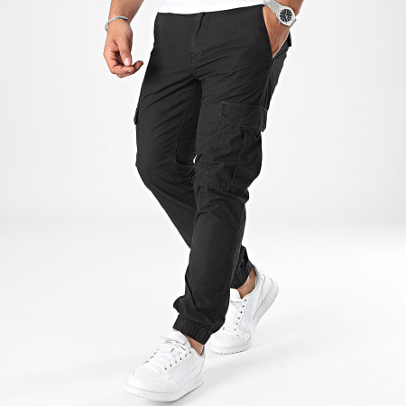 Tommy Jeans - Pantalón cargo Ethan Ripstop 9490 negro