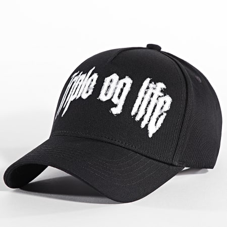 Untouchable - Casquette Triple OG Life Noir