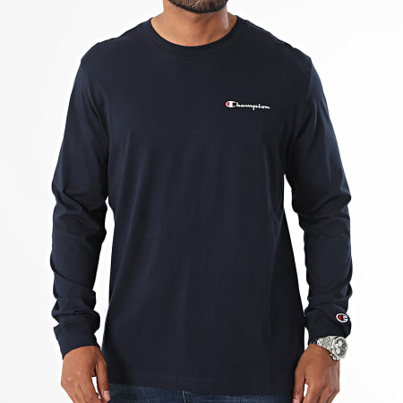 Champion - T-shirt met lange mouwen 220265 marineblauw