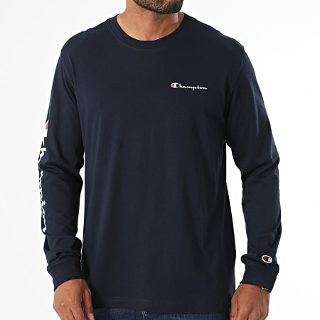 Champion - T-shirt met lange mouwen 220266 marineblauw