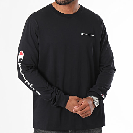 Champion - Camiseta manga larga 220266 Negro