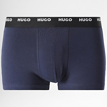 HUGO - 5 Trunk Boxers 50479944 Navy Beige Zwart Lichtgroen Blauw