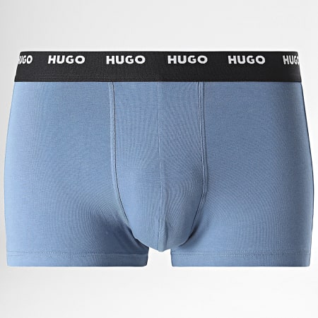 HUGO - 5 Trunk Boxers 50479944 Navy Beige Zwart Lichtgroen Blauw