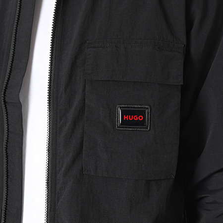 HUGO - Giacca Eselio Zip 50520090 Nero