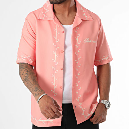 KZR - Camisa rosa de manga corta