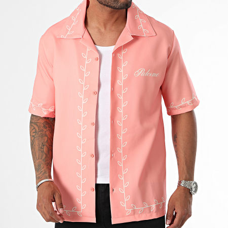 KZR - Camisa rosa de manga corta