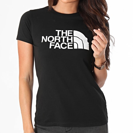 The North Face - Tee Shirt Donna Easy A8A6D Nero