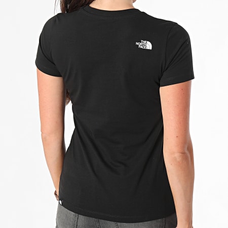 The North Face - Tee Shirt Donna Easy A8A6D Nero