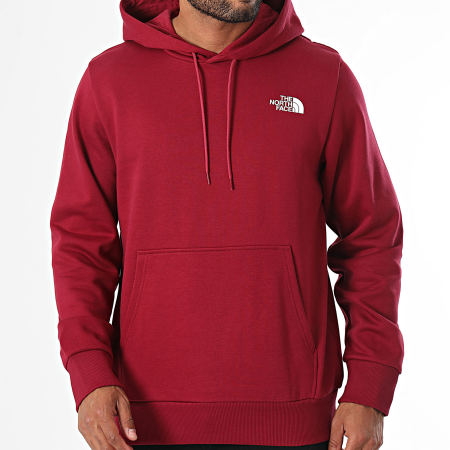 The North Face - Sweat Capuche Simple Dome A89FC Bordeaux