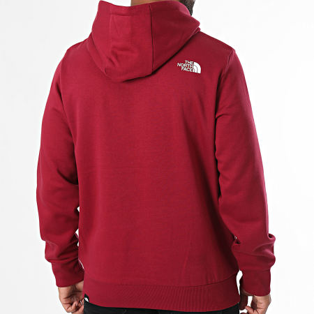 The North Face - Sweat Capuche Simple Dome A89FC Bordeaux