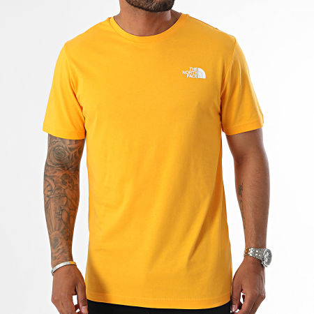 The North Face - Tee Shirt Redbox A87NP Jaune