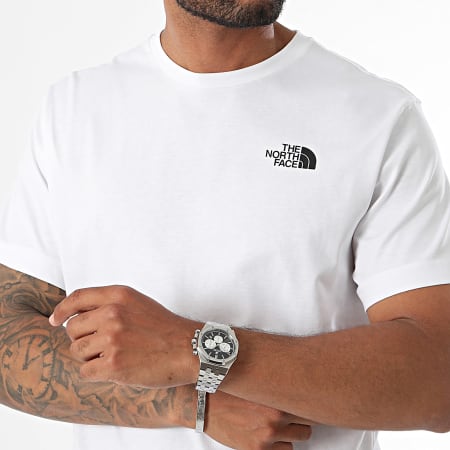 The North Face - T-shirt verticaal A89FP wit