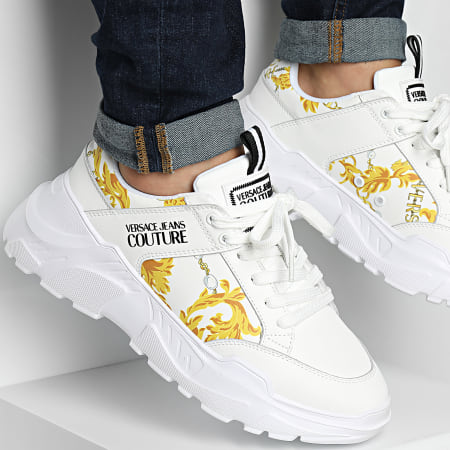 Versace Jeans Couture - Fondo Speedtrack 77YA3SC2-ZP324 Renaissance Sneakers Wit