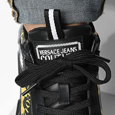 Versace Jeans Couture - Fondo Speedtrack Sneakers 77YA3SC2-ZP324 Negro Renaissance