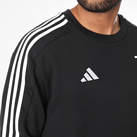 Adidas Sportswear - Sweat Crewneck A Bandes 3 Stripes Juventus IT3788 Noir