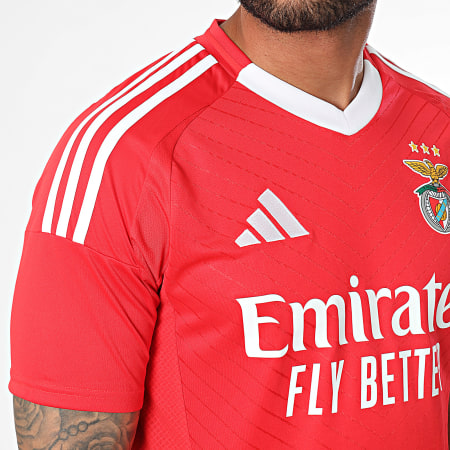 Adidas Sportswear - Tee Shirt A Bandes SL Benfica JJ5110 Rouge