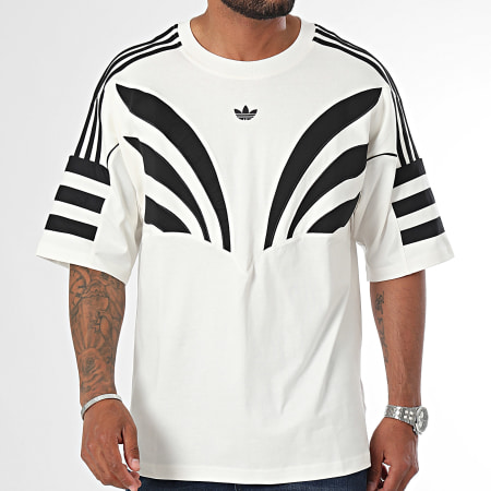 Adidas Originals - Oversized T-shirt Large IX6780 Licht beige Zwart