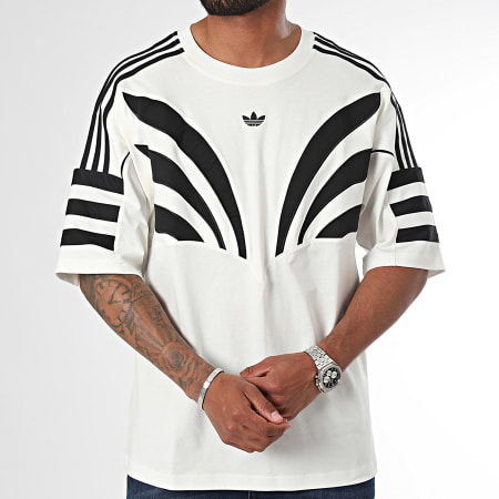 Adidas Originals - Tee oversize grande IX6780 Light Beige Black