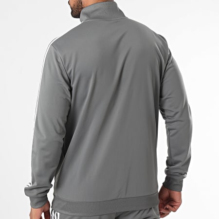 Adidas Sportswear - Ensemble De Survetement A Bandes 3 Stripes IY6649 Gris