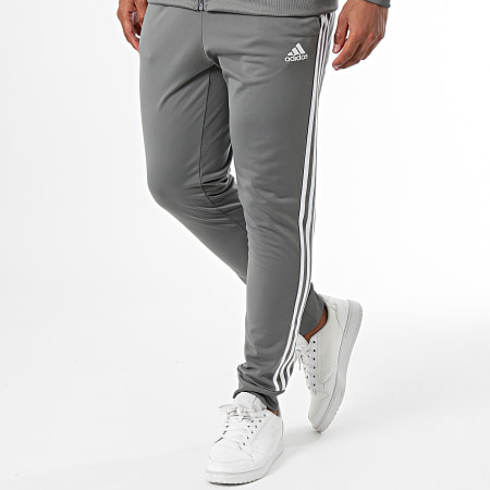 Adidas Performance - Chándal 3 Rayas IY6649 Gris