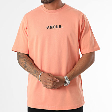 ADJ - Camiseta oversize naranja grande