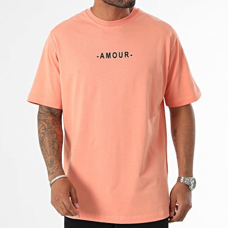 ADJ - Camiseta oversize naranja grande