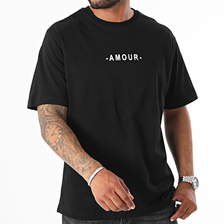 ADJ - Tee Shirt Oversize Large Negro