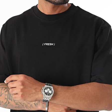 ADJ - Tee Shirt Oversize Large Noir