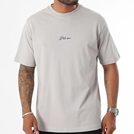 ADJ - Tee Shirt Oversize Large Gris