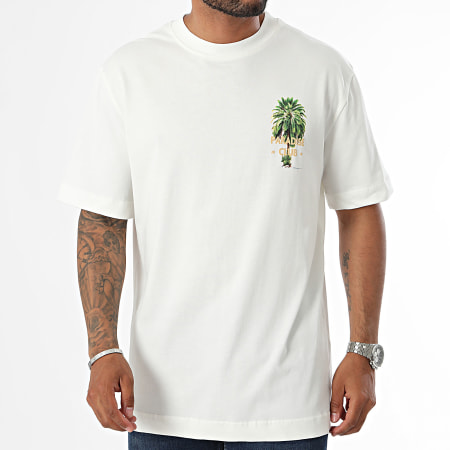 ADJ - Oversized T-shirt groot wit