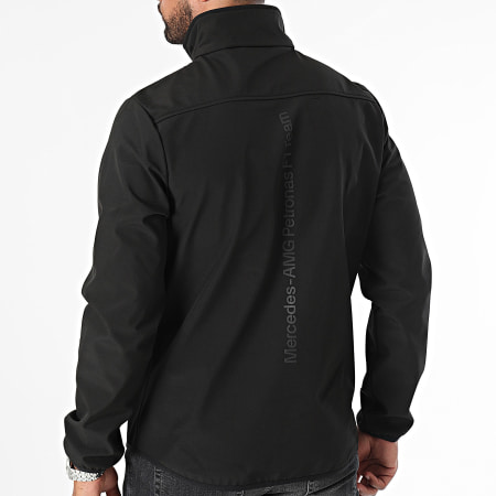 AMG Mercedes - Chaqueta Softshell con cremallera 701227029 Negro