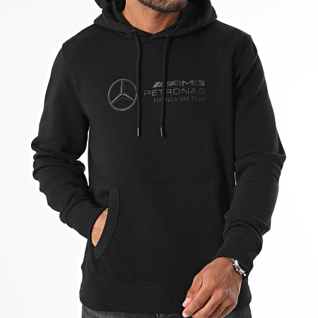 AMG Mercedes - MAPF1 Tealth Logo Hoody 701227034 Zwart