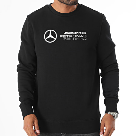 AMG Mercedes - Sudadera de cuello redondo MAPF1 701227035 Negro