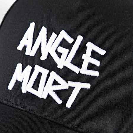 Angle Mort - Trucker Logo Cap Negro