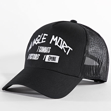 Angle Mort - Trucker Combat Cap Zwart