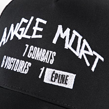 Angle Mort - Trucker Combat Cap Zwart