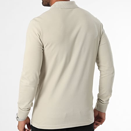BOSS - Polo Manches Longues Passerby 50507704 Beige