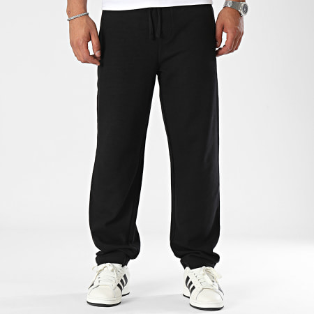 BOSS - Pantaloni da jogging in waffle 50479388 Nero