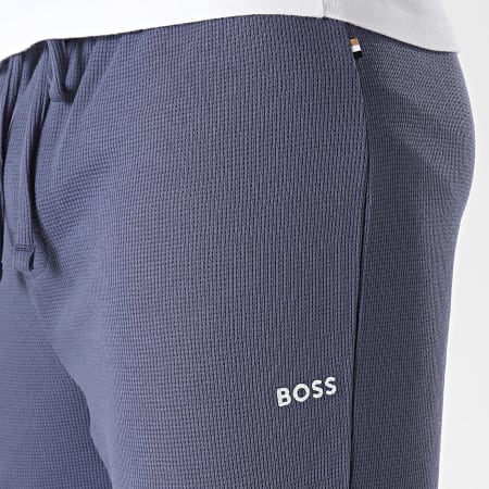 BOSS - Pantalon Jogging Waffle 50479388 Bleu Marine