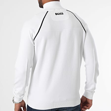 BOSS - Sudadera con cremallera Hydro X 50519377 Blanco