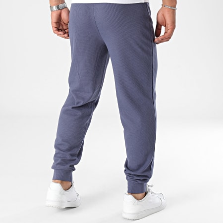 BOSS - Wafelmanchet joggingbroek 50486456 marineblauw