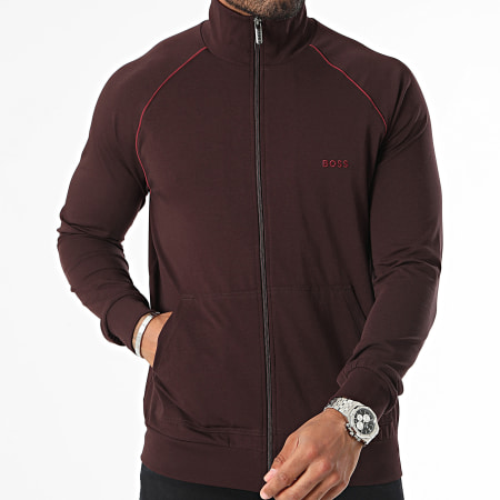 BOSS - Mix en Match Zip Sweat 50515307 Bruin