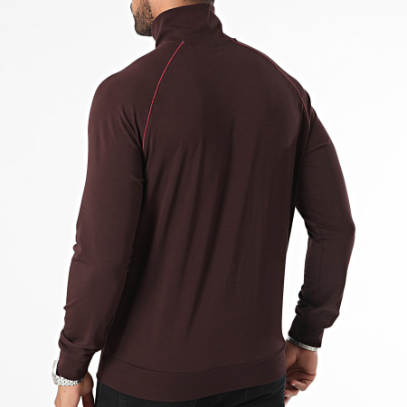 BOSS - Sweat Zippé Mix And Match 50515307 Marron