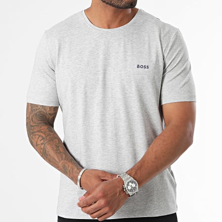 BOSS - Camiseta Mix And Match 50515312 Heather Grey