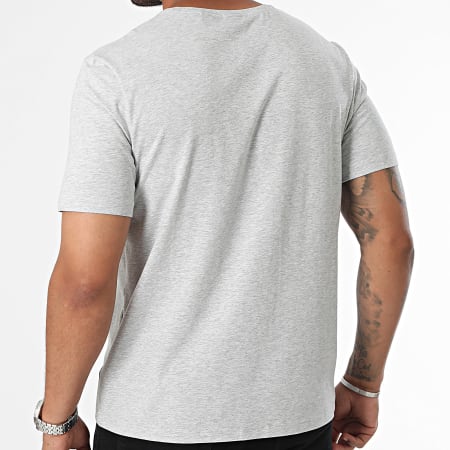 BOSS - Tee Shirt Mix And Match 50515312 Gris Chiné