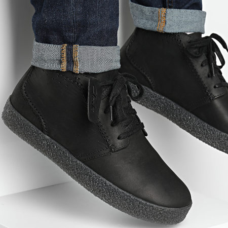 Clarks - Streethill Mid Zwarte schoenen