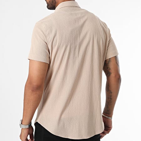 Classic Series - Beige shirt met korte mouwen