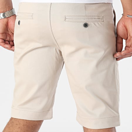 Classic Series - Pantalones cortos chinos beige