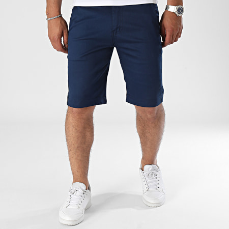 Classic Series - Pantalones cortos chinos azul marino